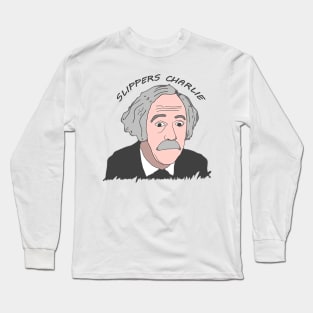 granpa joe slippers charlie Long Sleeve T-Shirt